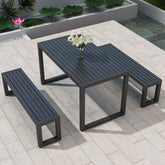 6 Seater Dining Table and Bench Set