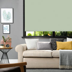 Sage Green Blackout Roller Blind