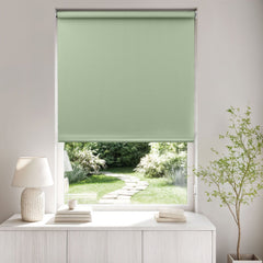 Sage Green Blackout Roller Blind