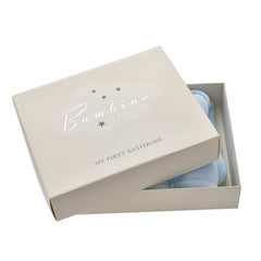Bambino Baby's First Dressing Gown - Blue 3-6 Months