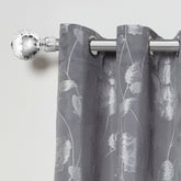 Chrome Crystal Extendable Curtain Pole
