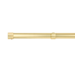 Full Stop Extendable Matt Gold Curtain Pole