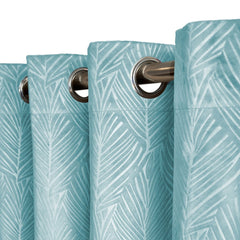 Twilight Duck Egg Velvet Door Curtain