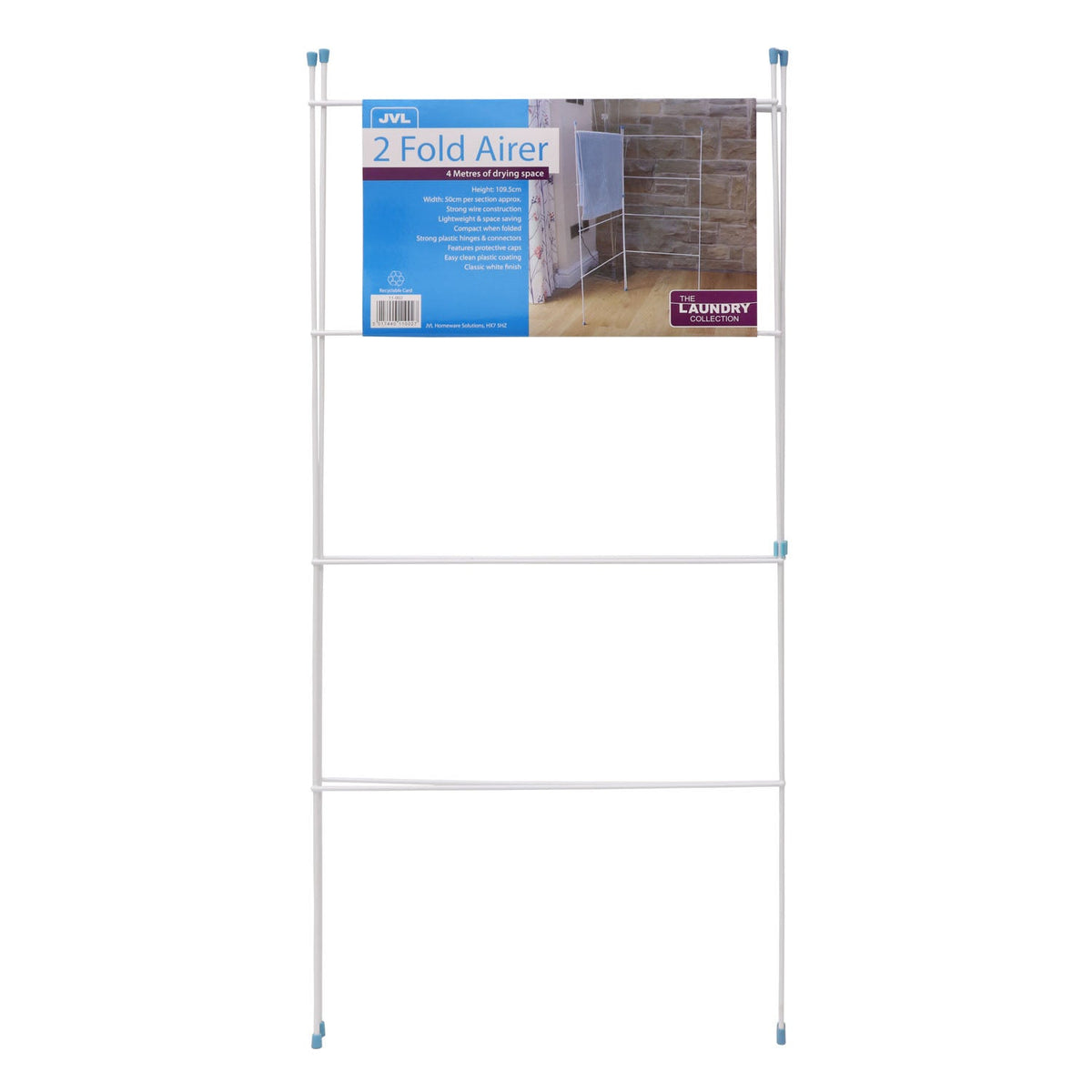 2 Fold Clothes Airer 4m