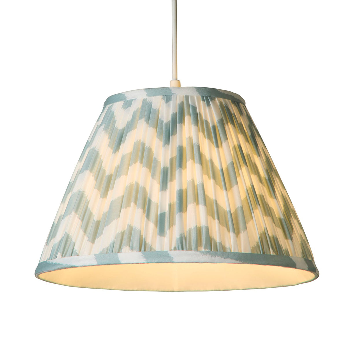 Chevron Green Easy Fit Light Shade