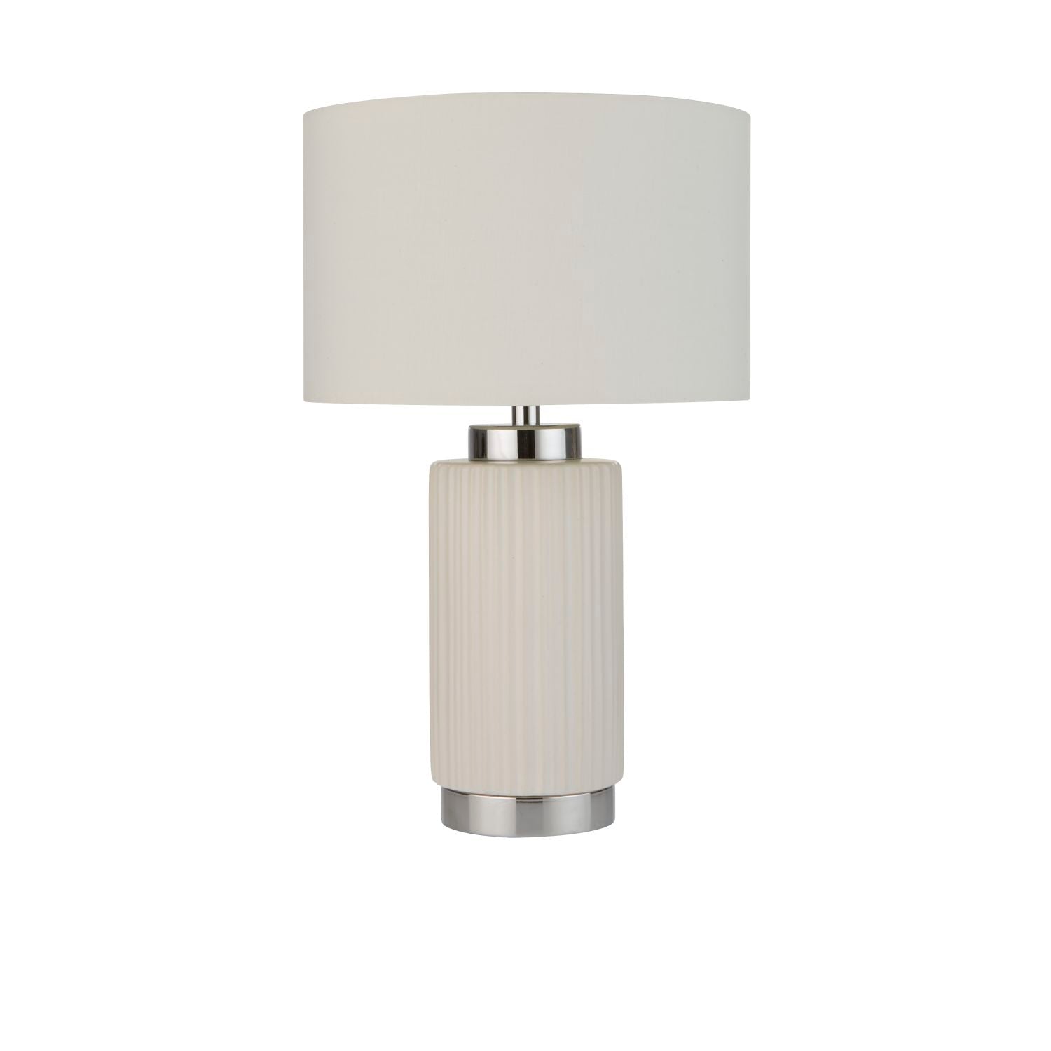 Ceramic & Chrome Table Lamp