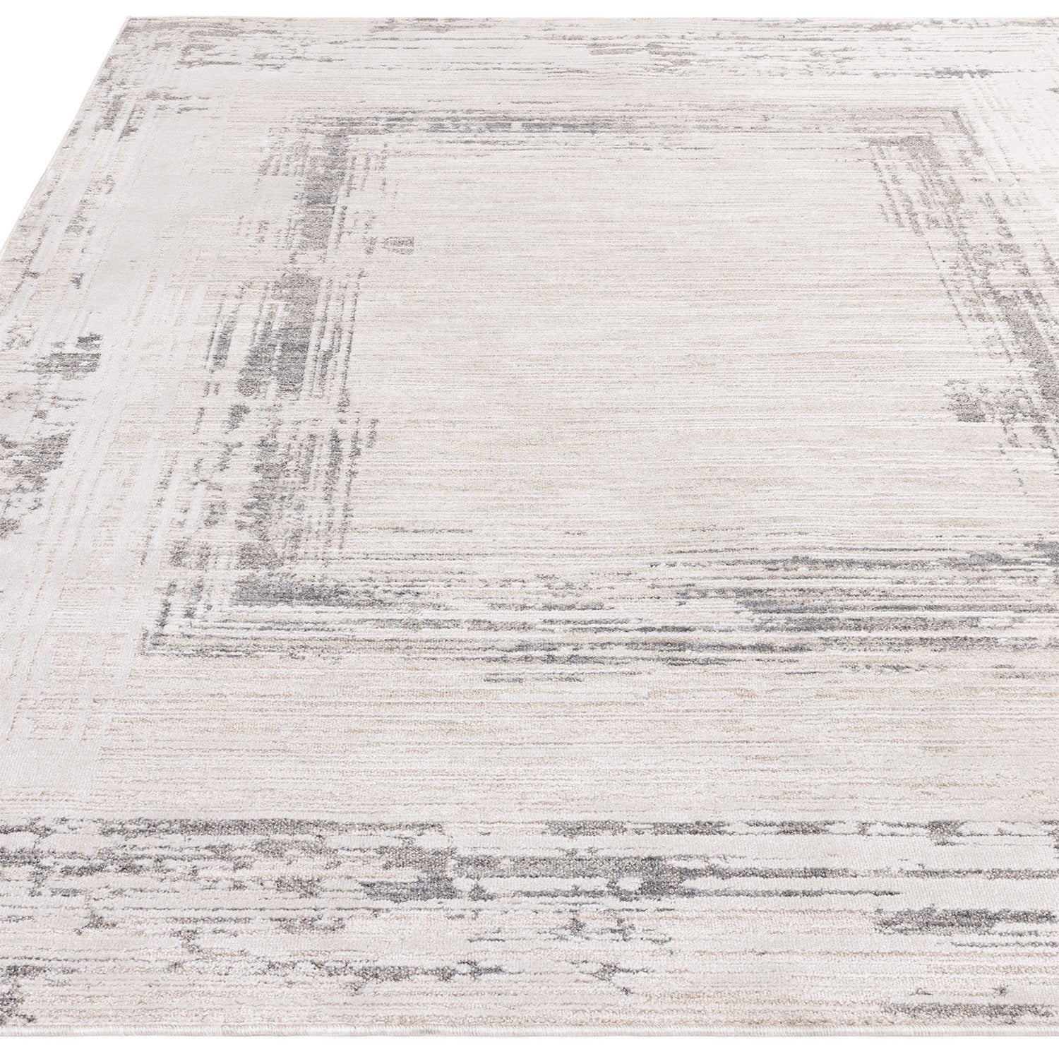 Anders AN06 Abstract Grey Rug