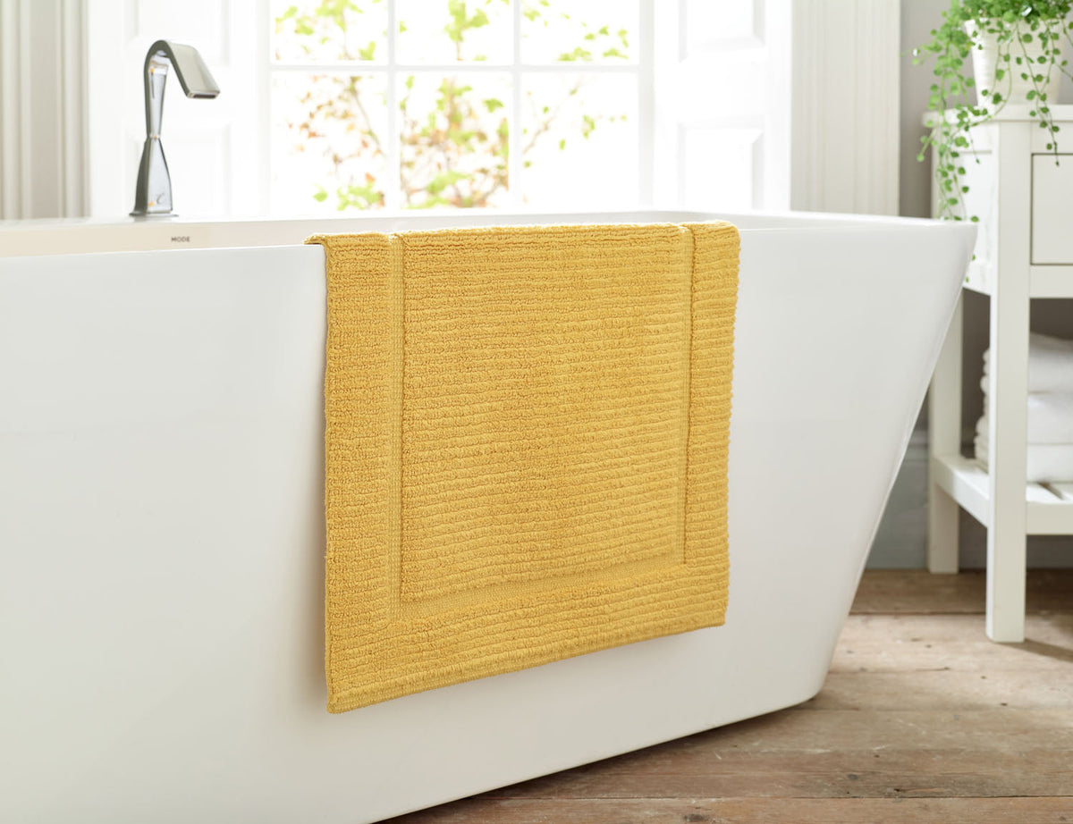 Deyongs Citrine Yellow Quik Dri Bath Mat