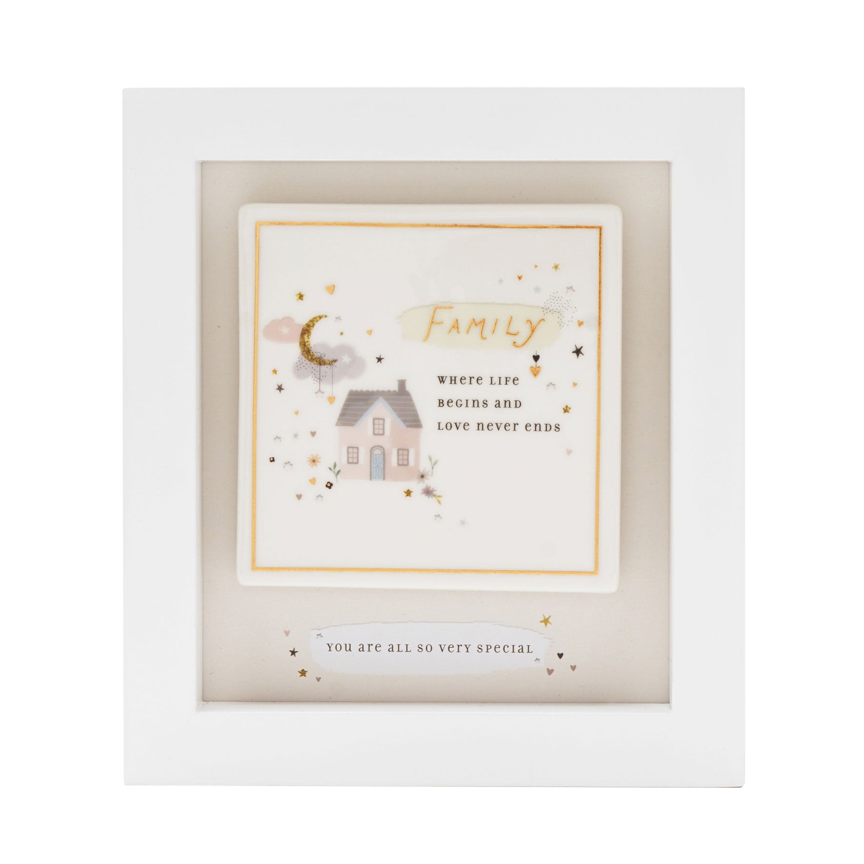 The Little Things Boxed Plaque Family