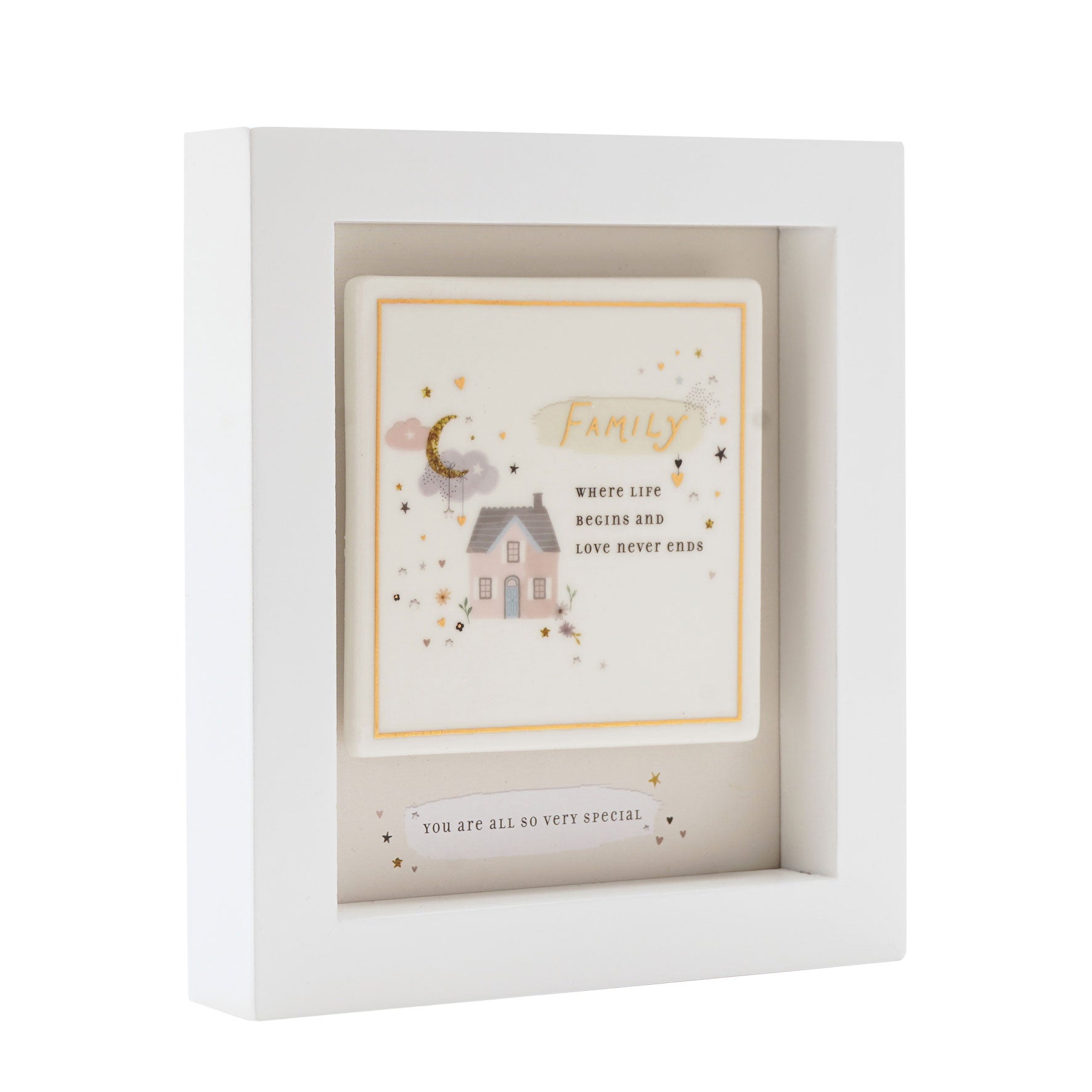 The Little Things Boxed Plaque Family