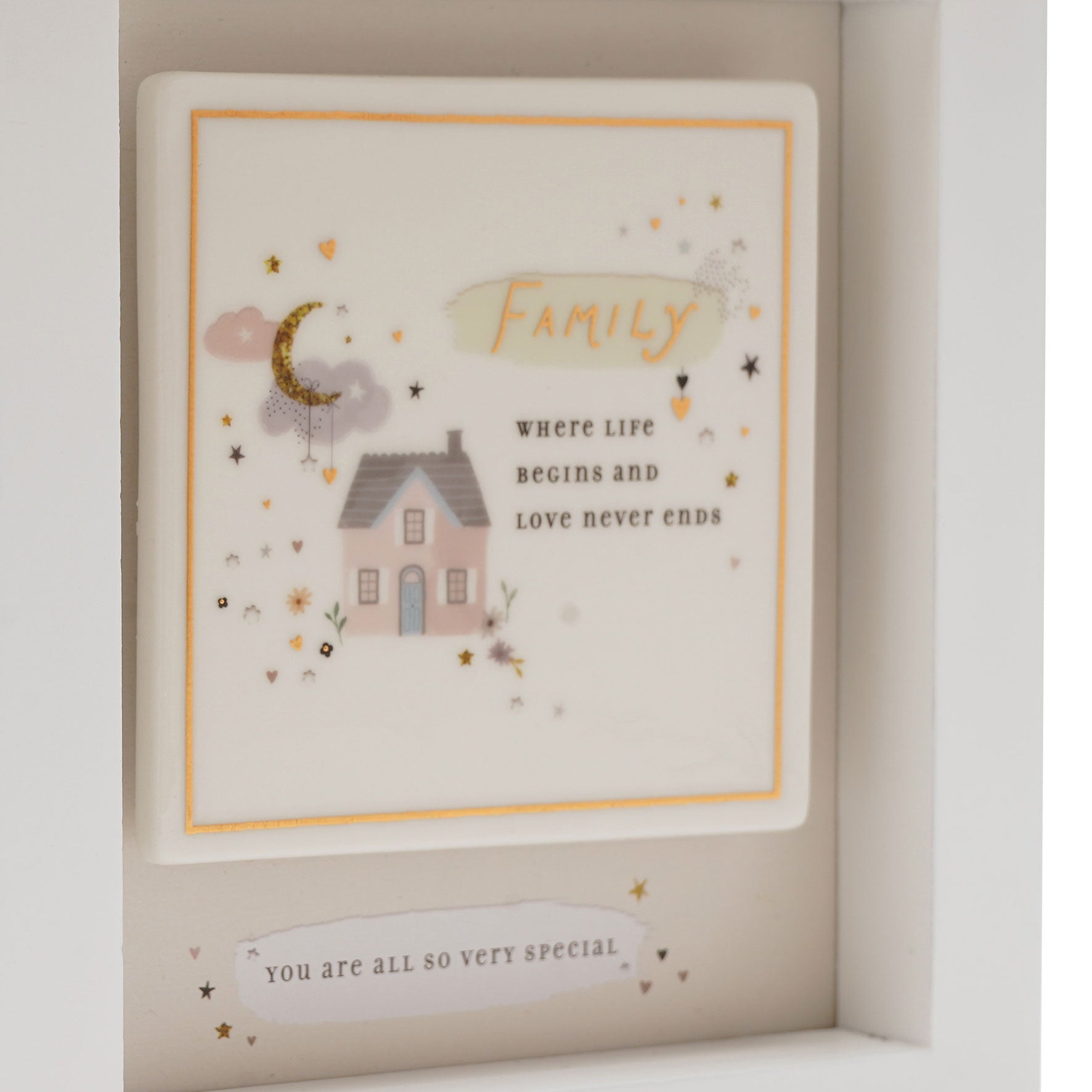 The Little Things Boxed Plaque Family