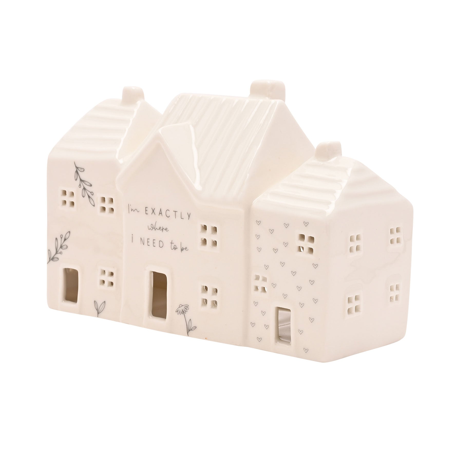 Moments Ceramic House Tealight Holder Where I Need To Be