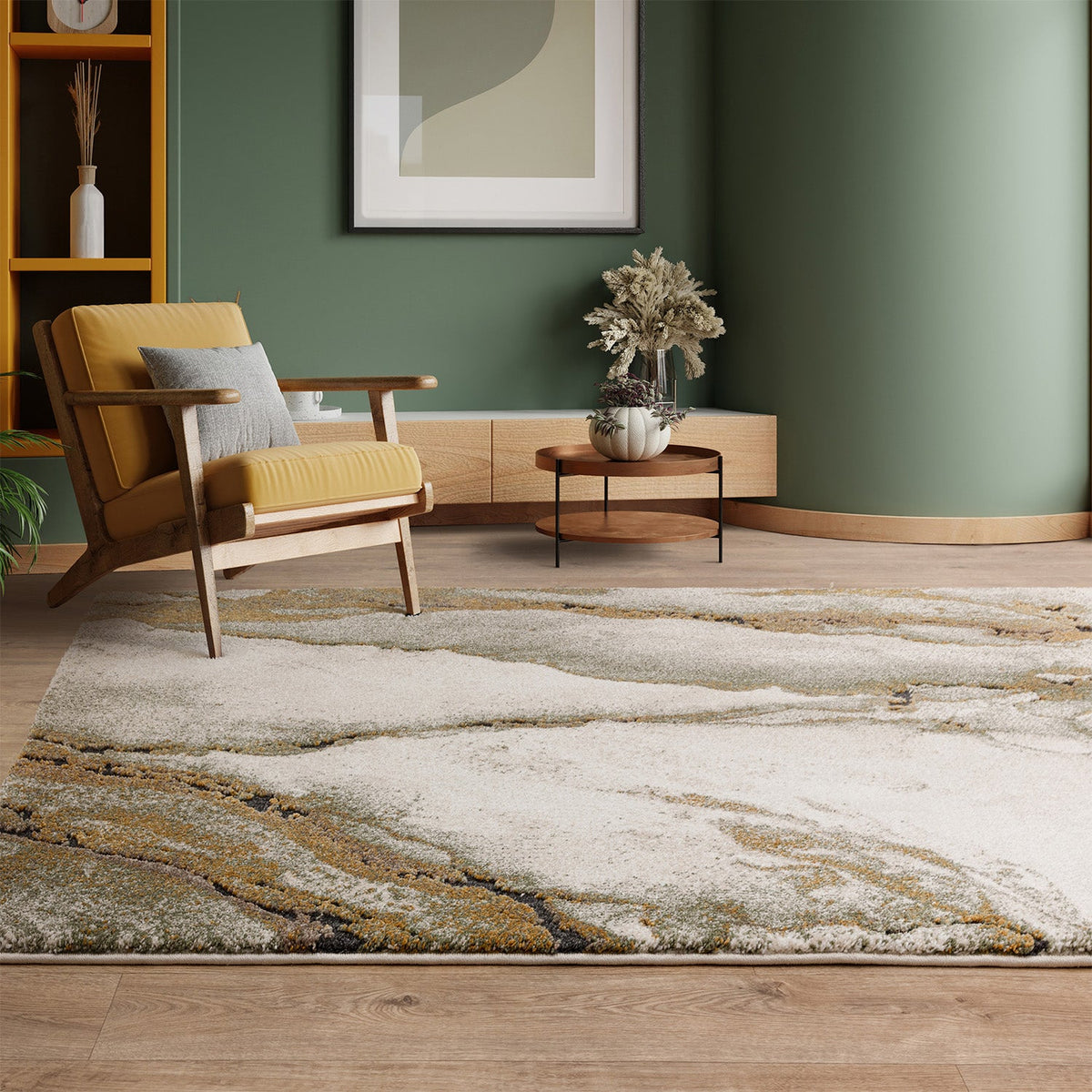 Mirage Oasis Green Rug