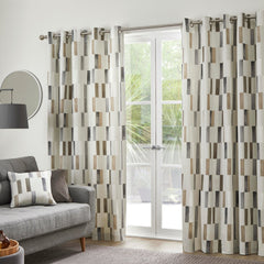 Okland Natural Eyelet Curtains