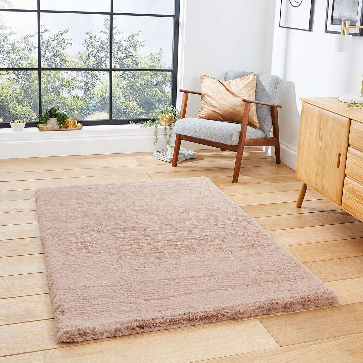 Super Teddy Mink Shaggy Rug