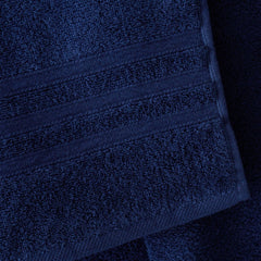 Catherine Lansfield Zero Twist Navy Blue Cotton 6 Piece Towel Bale Set